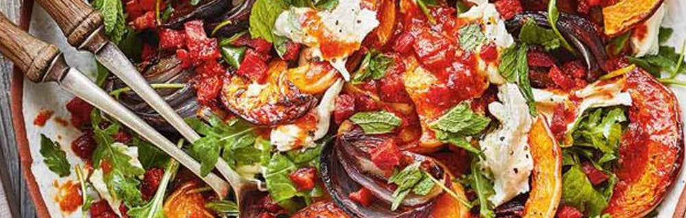 Mexican Chorizo Salad with Butternut Squash