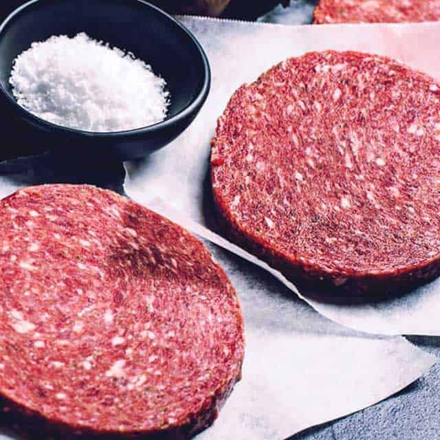 Beef and Bacon Patties