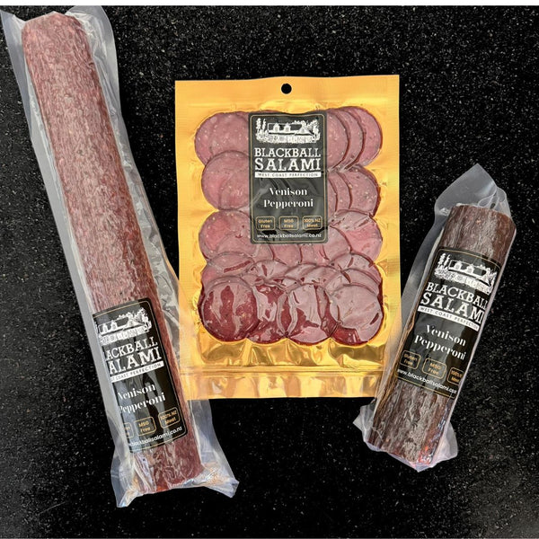 Venison Pepperoni Salami