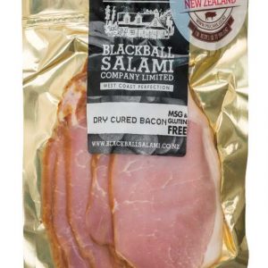 Dry Cured Bacon Blackball Salami