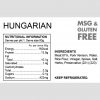 Hungarian Sausage Ingredients
