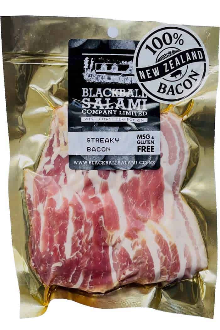 Streaky Bacon Blackball Salami
